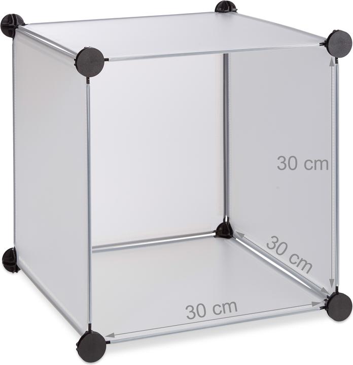 Image du produit Relaxdays Étagère rangement avec portes