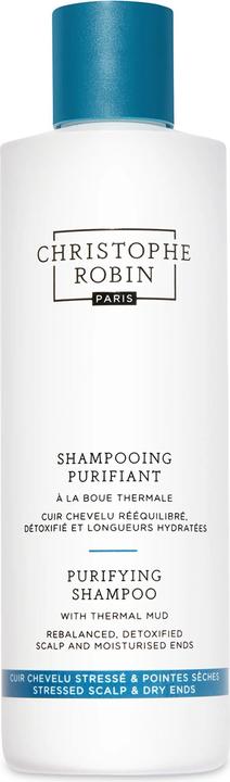 Christophe Robin Purifying Shampoo with Thermal Mud (250 ml, Flüssiges Shampoo)