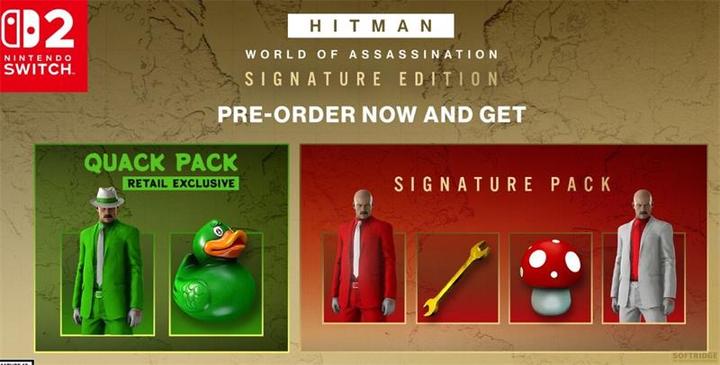 Image du produit IOI HITMAN World of Assassination - Signature Edition (Switch 2, DE)