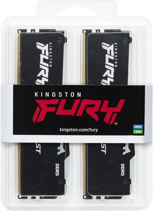 Produktbild Kingston FURY Beast RGB (2 x 16GB, 6400 MHz, DDR5-RAM, DIMM)