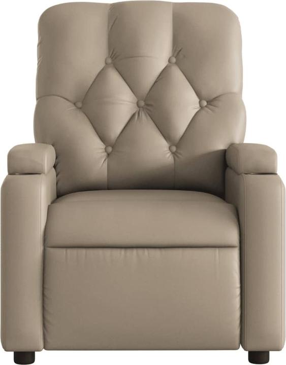 Image du produit VidaXL Fauteuil de massage Fauteuil de relaxation Fauteuil électrique Marron cappuccino