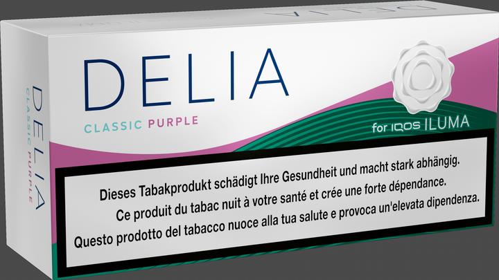Actual product image IQOS Delia Classic Purple