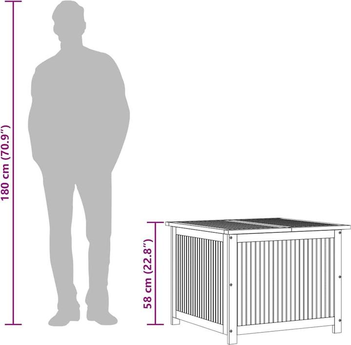 Produktbild VidaXL Gartenbox