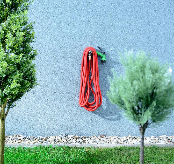 Produktbild Royal Gardineer Dehnbarer Profi-Gartenschlauch mit Alu-Anschlüssen (30 m)