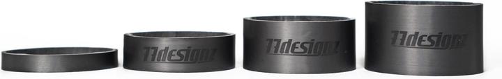 Produktbild 77designz Headset Carbon Spacer Set 4-teilig