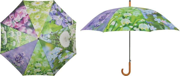 Esschert Design Regenschirm Blumen