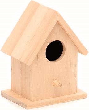 Produktbild Glorex Mini Vogelhaus