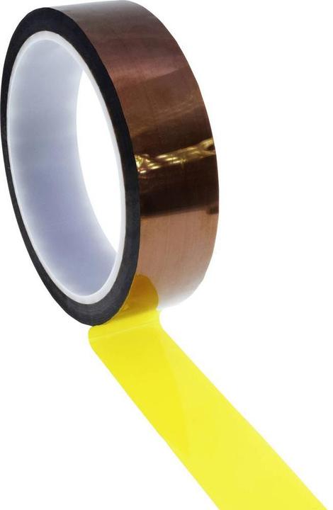 Quadrios ESD-Klebeband 1 St. Braun, Gelb (L x B) 33 m x 20 mm (20 mm)