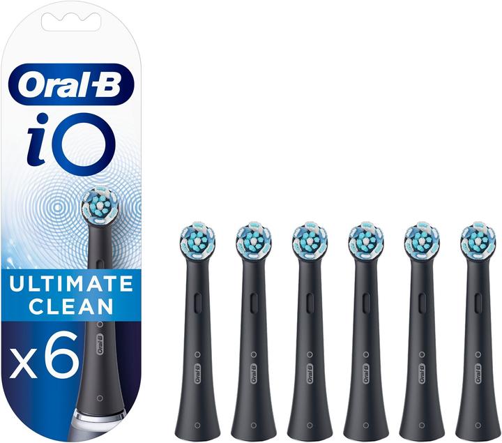 Oral-B iO Ultimate Clean Black ( 6 pcs ) (6 x)