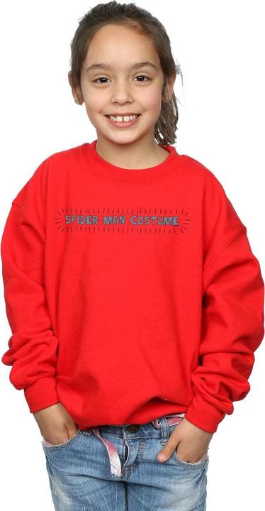Produktbild SpiderMan Costume Sweatshirt Mädchen (116)