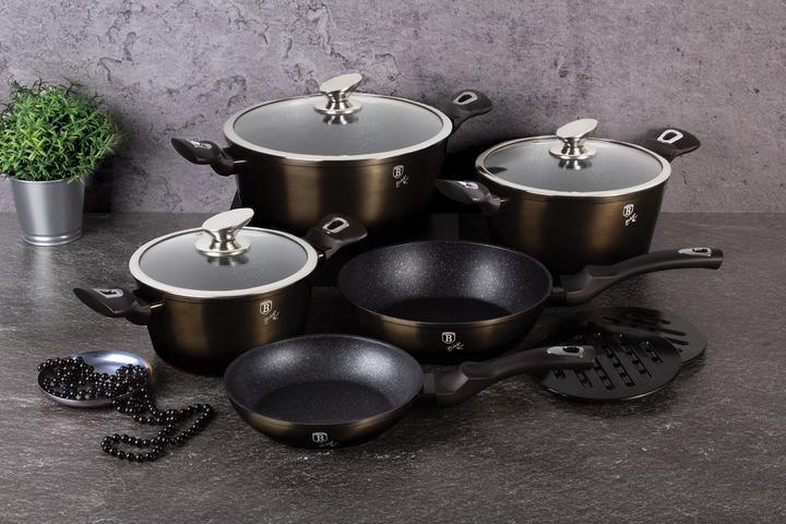 Productafbeelding BerlingerHaus Metallic Line Carbon Pro Edition (24 cm, Steelpan, Aluminium)