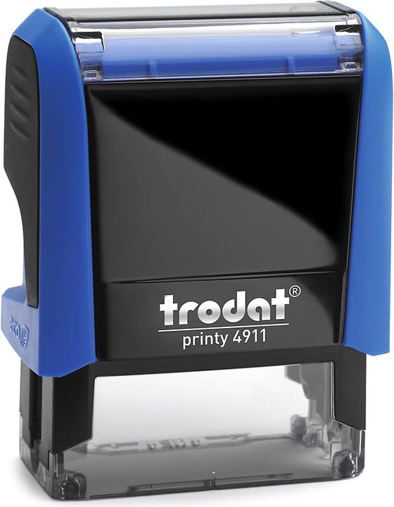 Produktbild Trodat Adress-Stempel ® Printy, diverse Abdruckgrössen, Stempelabdruckfarbe schwarz, Gehäusefarbe b...