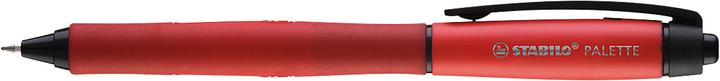 Produktbild STABILO Gelschreiber Palette, Metallspitze, Strichstärke 0,4 mm, nachfüllbar, 10 Stück, diverse... (Rot, 10 x)