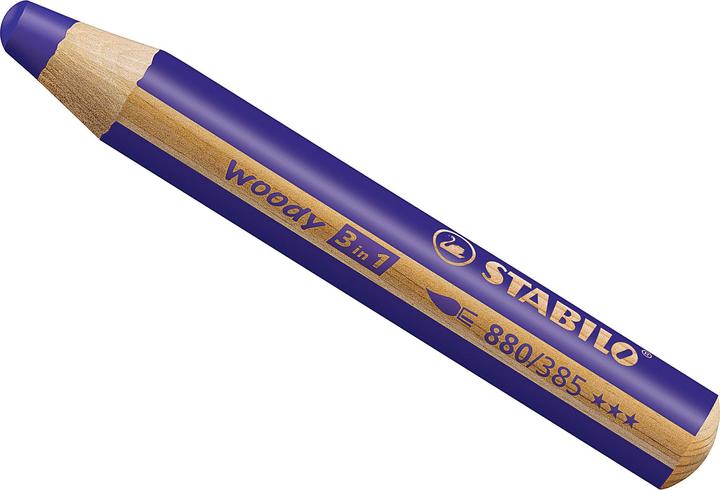 Produktbild STABILO woody 3 in 1 Buntstift (Violett, 1 x)