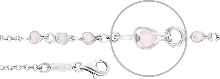 Produktbild Der Kettenmacher Quarzarmband (19 cm, Silber)