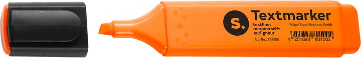 Actual product image Schäfer Shop Highlighter, with wedge tip, light resistant, quick drying, various writing colors, optional 1... (Orange, 1 x)