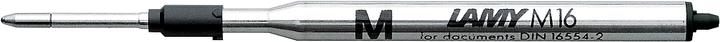 Actual product image Lamy Ballpoint pen refill M16, document-proof, line width B 0.8 mm or line width M 0.6 mm, bl... (Refill, Black, 0.60 mm)