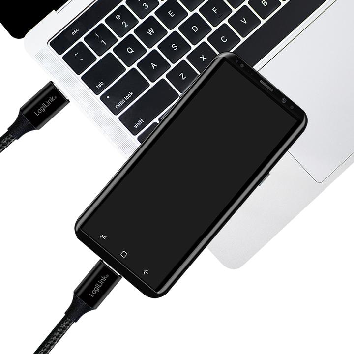 Image du produit LogiLink USB Type C - Type C (1 m, USB 2.0, 5 W)
