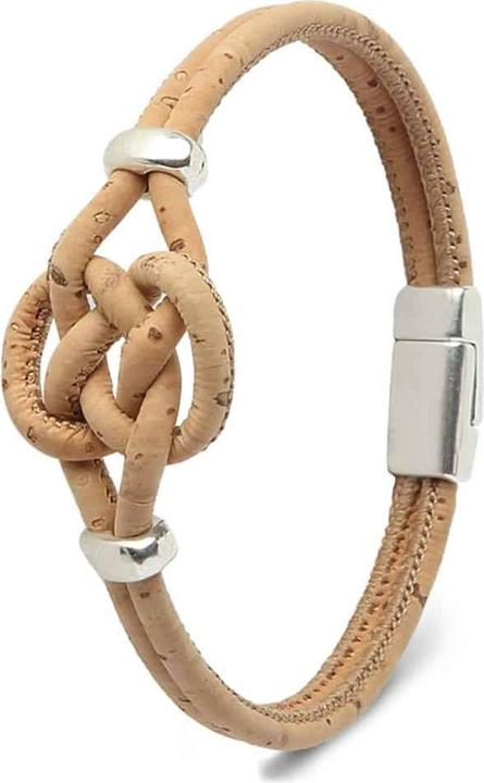 Artelusa Armband «Nodo» (20 cm, Kork)