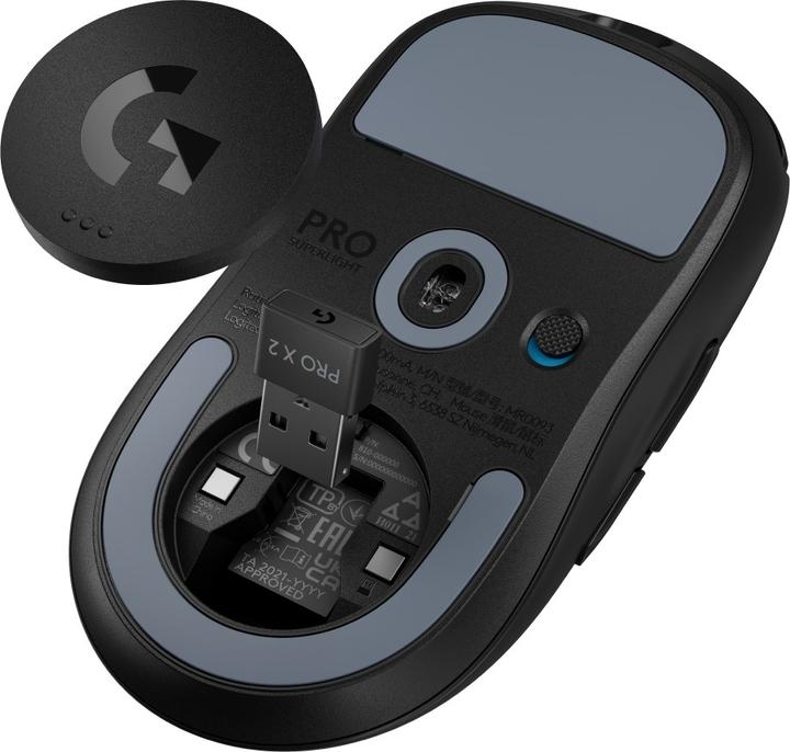 Immagine prodotto Logitech G Pro X Superlight 2 (Senza fili, Cablato)