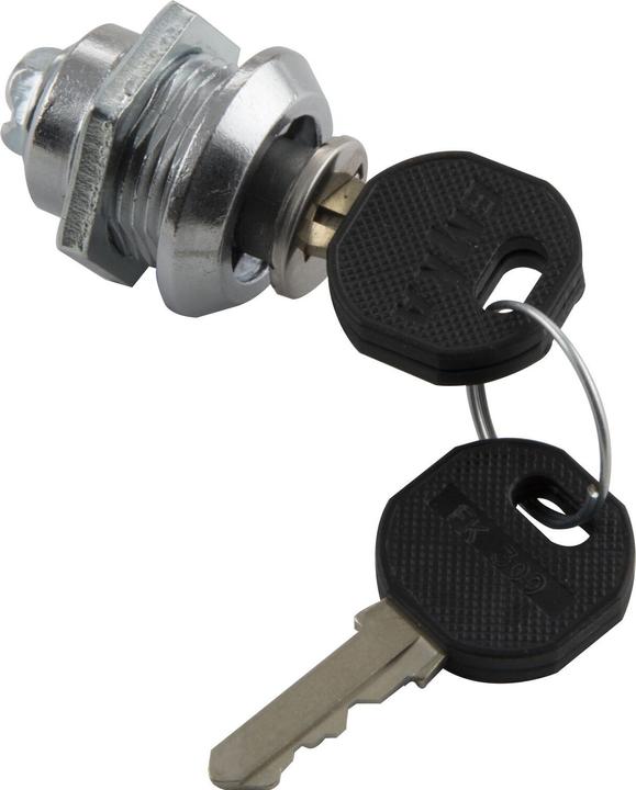 Produktbild Blechmontagezylinder, 20 mm, verschiedensperrend, Zinkdruckguss verchromt