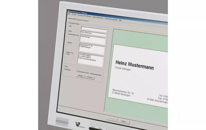 Actual product image Sigel MP Visitenkarten (200 g/m², 150 x, A4)