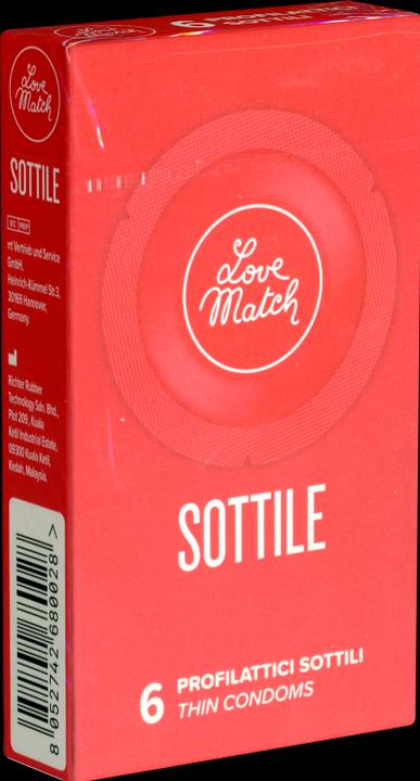 Actual product image Love Match Sottile (6 pcs.)
