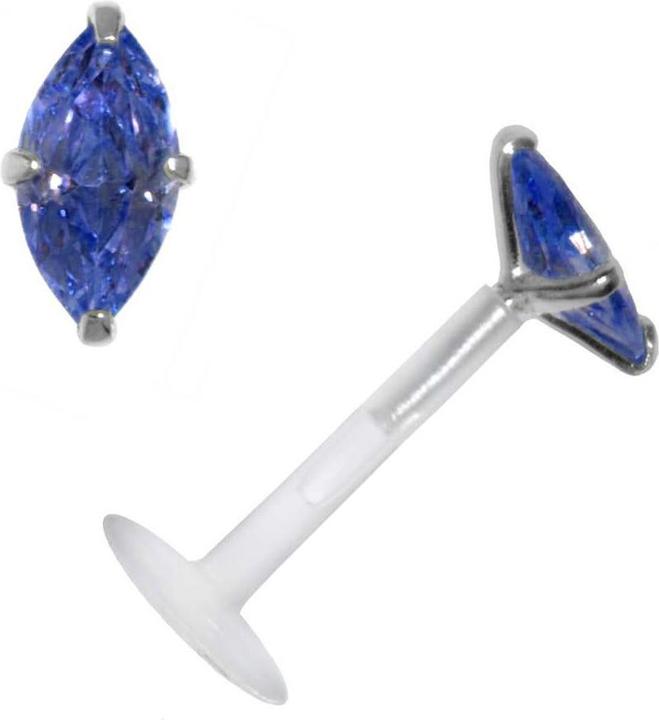 Immagine prodotto Bijouteria Piercing (Bioplastica, Argento 925, Zirconia)