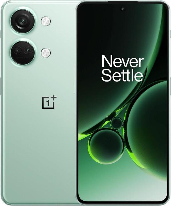 OnePlus Nord 3 (128 Go, Vert brumeux, 6.74", Double SIM, 50 Mpx, 5G)