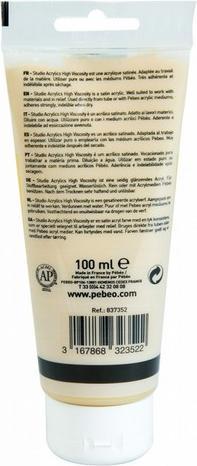 Image du produit Pebeo Acrylique Fine Studio Acrylics (Or, 100 ml)