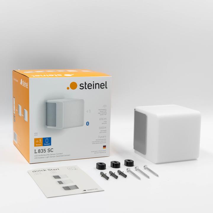 Produktbild Steinel LED Sensorleuchte Cubo L 835 (616 lm, IP44)