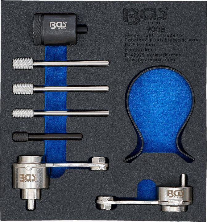 BGS Tool Tray 1/6: Engine Timing Tool Set for Jaguar, Land Rover 2.7, 3.0 TD V6
