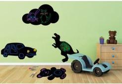 Image du produit Securit Tableau à craies SILHOUETTE "Dino (Tableau d'affichage)