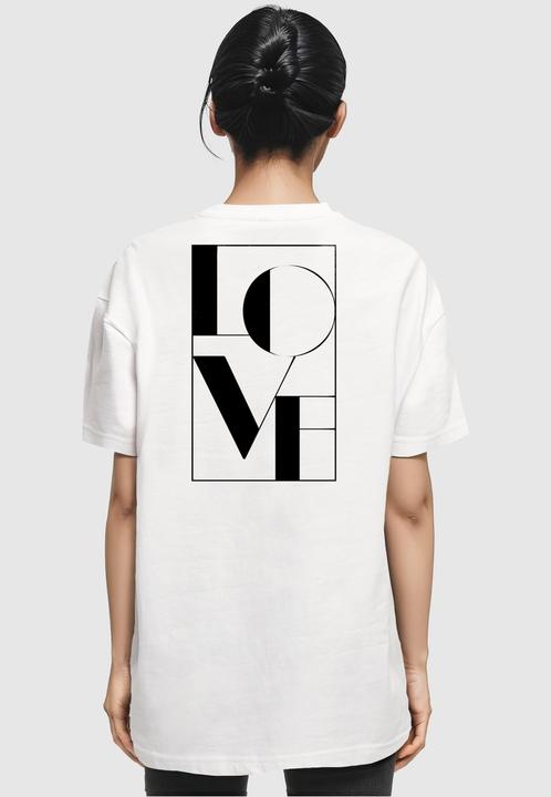 Immagine prodotto Merchcode Maglietta da donna Love Oversized Boyfriend - 118331 (XXL)