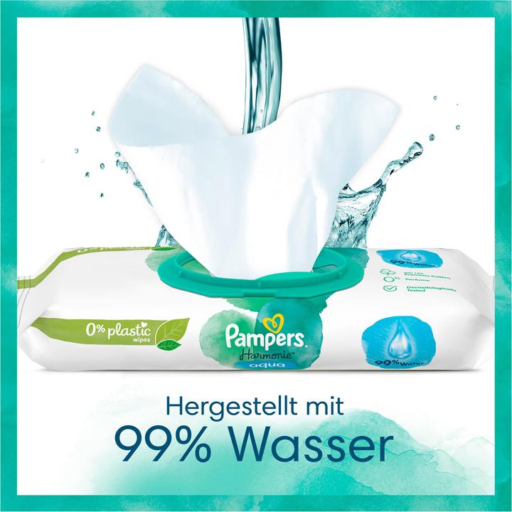 Image du produit Pampers Harmonie Aqua (432 pièce(s))