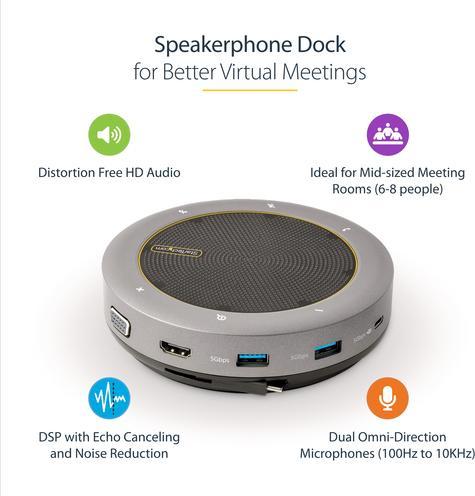Actual product image StarTech USB-C Speakerphone Dock