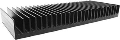 Image du produit Rs Pro ABL Components 100 Dissipateurs thermiques pour Universel rectangulaire Alu 0.14°C/W, 200mm x 250mm