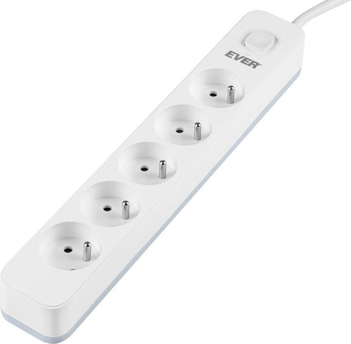 Productafbeelding Ever Listwa Antyprzepięciowa Protect 5pl 3 m (5 x, 3 m)