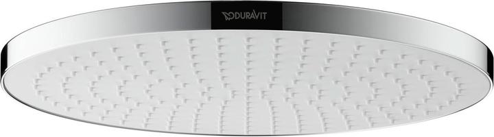 Duravit Overhead shower 1 jet, 230 chrome / white (1 Beam types, 24 l/min)
