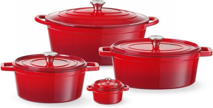 Actual product image Hendi Emaillierter Gusseisentopf (Casserole + Stewpot, Cast iron, Enamel)