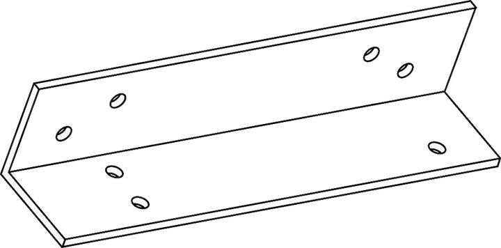 Immagine prodotto Geze Staffa per architrave per chiudiporta TS 4000 (Porta camera, Porta d'ingresso, Porta di legno, Portafinestra, Interno)