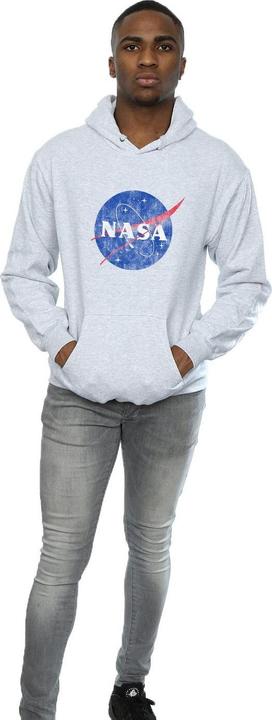 Actual product image Nasa Mens Insignia Cotton Logo Hoodie (L)