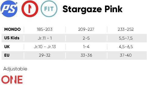 Produktbild Powerslide PHUZION KIDS SKATES Stargaze Pink 37-40 (40)