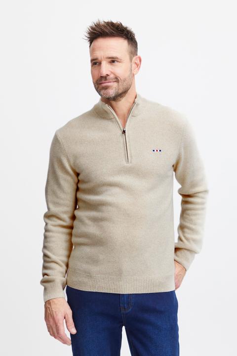 Immagine prodotto FQ1924 KyleFQ maglia con mezza zip in lana d'agnello - Maglione - 21900367 (XL)