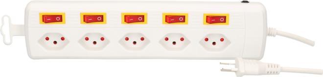 Immagine prodotto Max Hauri Multi-Switch (5 x, Tipo 13, 1.50 m)