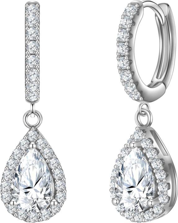 Immagine prodotto Glanzstücke München Orecchini a cerchio da donna - 36924 (Argento)