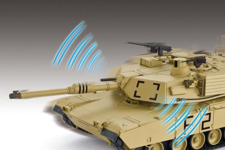 Actual product image Es-toys Heng Long RC Tank M1A2 Abrams (RTR Ready-to-Run)