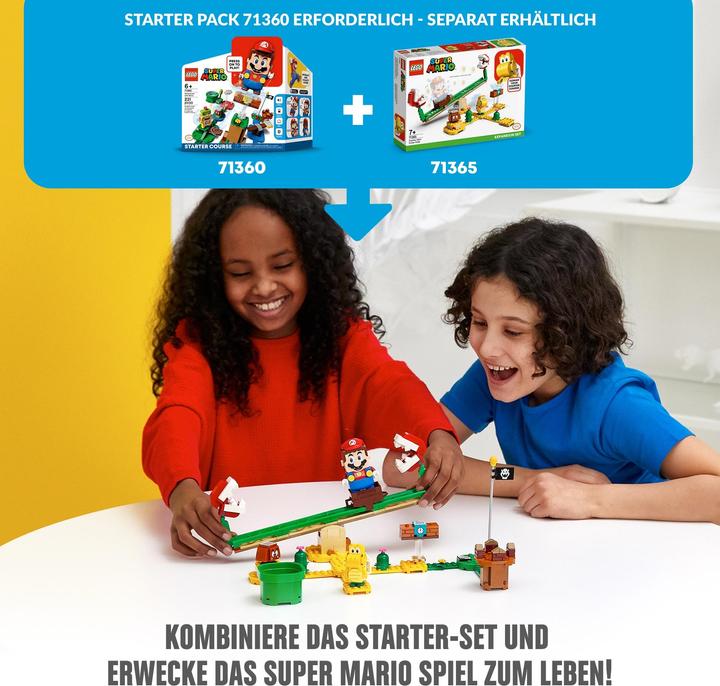 Produktbild LEGO Piranha-Pflanze-Powerwippe- Erweiterungsset (71365, LEGO Super Mario)