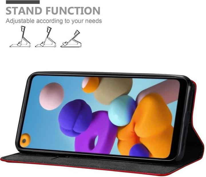 Immagine prodotto Cadorabo Copertina magnetica invisibile del libro (Samsung Galaxy A21)