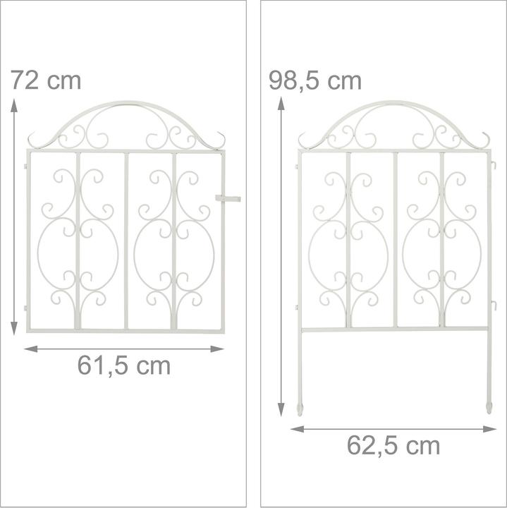 Image du produit Relaxdays Portillon-de-jardin